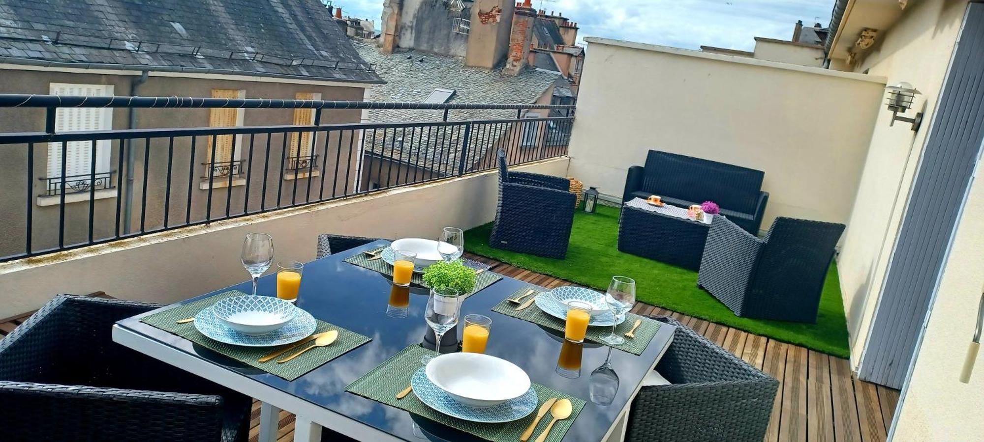 Appartement La Terrasse De St Amans à Rodez Extérieur photo